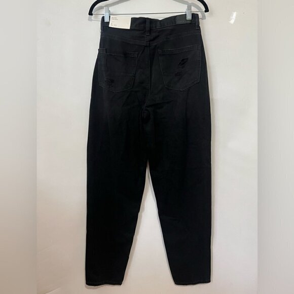 American Eagle, Women's Ripped Mom Jeans - Black Wash. Size: 2 Regular. NWT - Picture 2 of 16